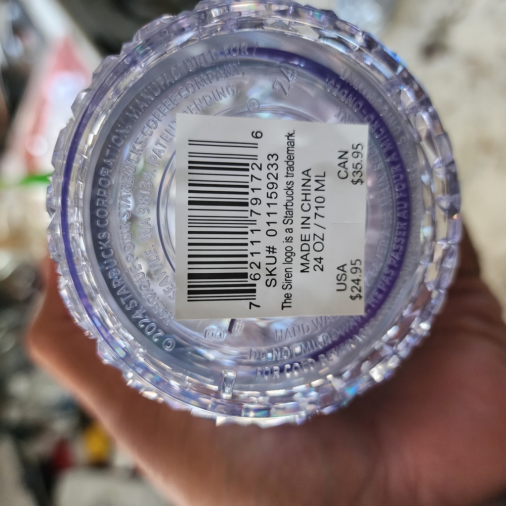 Starbucks Iridescent Purple Tumbler - Picture 4 of 4